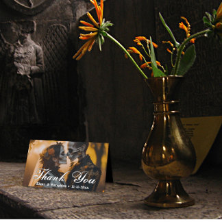 Tarjeta De Asiento Victoriano gótico Boda único oscuro