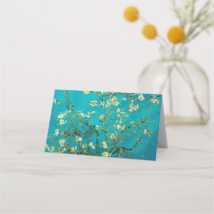 Tarjeta De Asiento Vincent Van Gogh Blossoming Almond Tree Floral Art