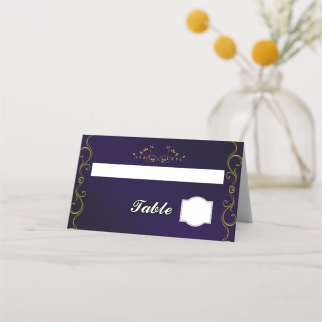 Tarjeta De Asiento Violet (Anverso)