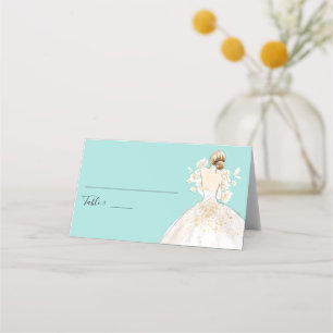 Tarjeta De Asiento Watercolor Magnolia Bridal Shower Place Card