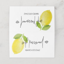 WIFI CONTRASEÑA Señal de escritorio plegado