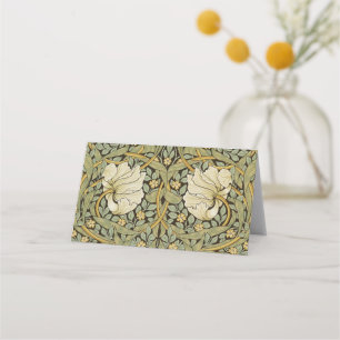 Tarjeta De Asiento William Morris Pimpernel Vintage Pre-Raphaelite