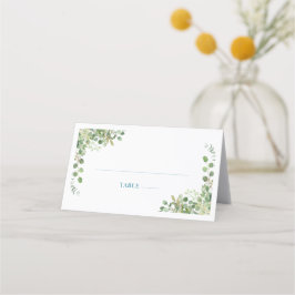 Tarjeta De Asiento Woodland Animals Blue Truck Baby Shower