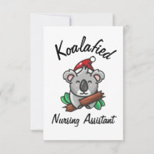 Tarjeta de asistente de enfermería Koalafied