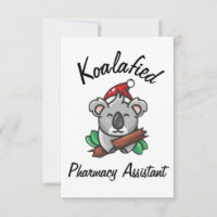 Tarjeta de asistente de farmacia Koalafied