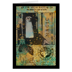 Tarjeta de asistente mágico