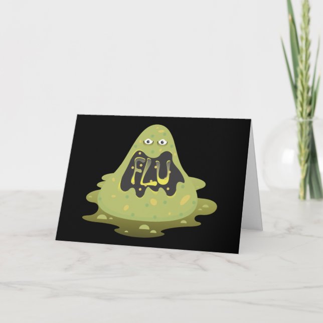 Tarjeta de ataque contra la gripe (Anverso)