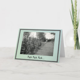 Tarjeta de atención y preocupación