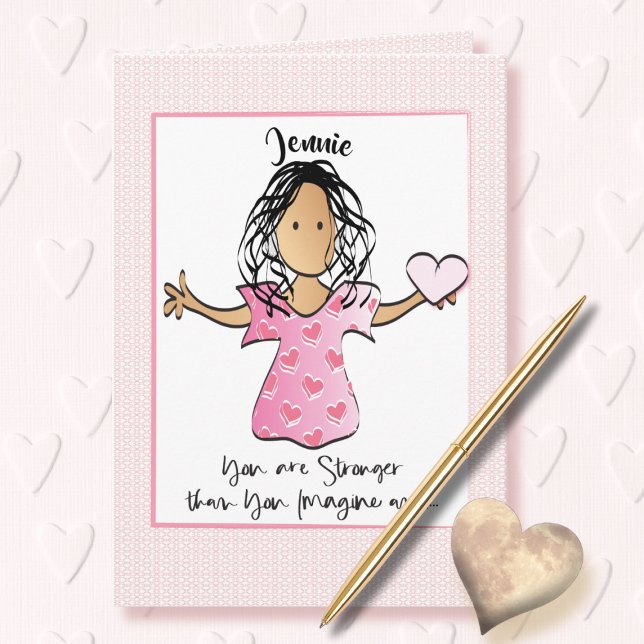 Tarjeta de atención y preocupación para ella (Subido por el creador)