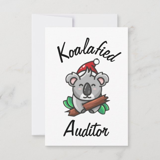 Tarjeta de Auditor Koalafied (Anverso)