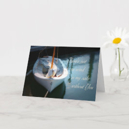 Tarjeta de Ausencia de Viento en Mis Velas de Barc