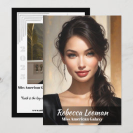 Tarjeta de autografo del concurso Onyx Fade