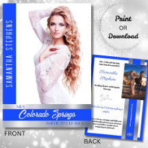 Tarjeta de Autógrafo Royal Shine para Certámenes