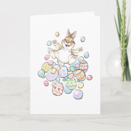 Tarjeta de Avalancha de Huevos de Pascua