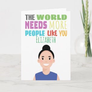 Tarjeta de Avatar Personalizada