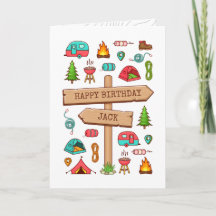 Tarjeta de aventura al aire libre