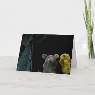 Tarjeta de aventura de Halloween
