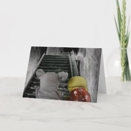 Tarjeta de aventura de Halloween