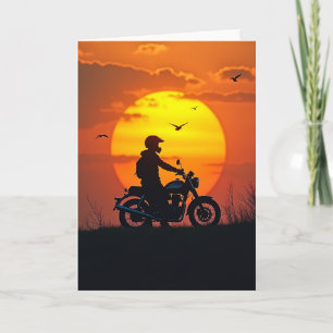 Tarjeta de Aventura del Día del Padre Ardiente