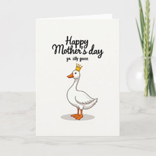 Tarjeta de Aves del Día de las Madres Reales