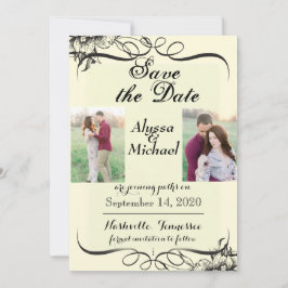 tarjeta de aviso de boda