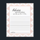 Tarjeta de aviso de Damask de Rubor de Peachy suav<br><div class="desc">Los suaves tonos de color rosa chispeante le dan un toque de romanticismo a su papelería. Personalice nuestra magnífica papelería con sus detalles del evento fácil y rápidamente, simplemente pulse el botón personalizar it. Se incluye el reverso de coordenadas. Los elementos coincidentes para completar la colección de eventos están disponibles...</div>