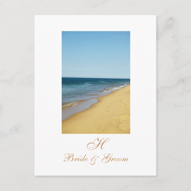 Tarjeta de aviso de destino guardado la fecha (Anverso)