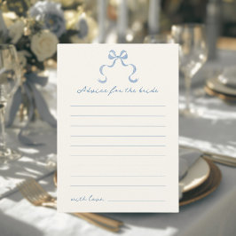 Tarjeta de aviso de ducha de novia con barba de ma