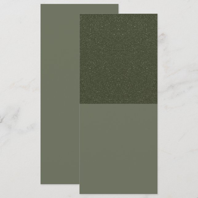 Tarjeta de aviso de fecha de dos tonos vertical –  (Anverso / Reverso)