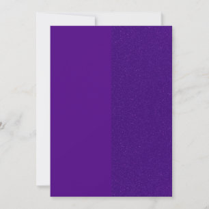 Tarjeta de aviso de fecha de Morado Real Brillo Pl