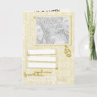 Tarjeta de Baby Shower