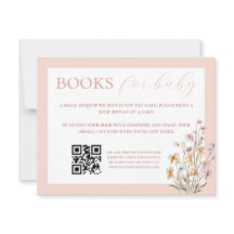 Tarjeta de Baby Shower Baby in Bloom