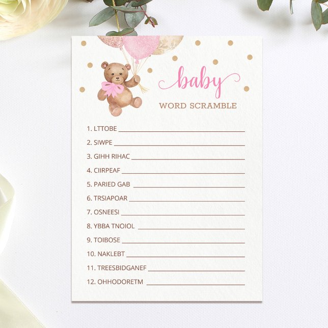 Tarjeta de Baby Shower de juego de palabras para d (Subido por el creador)