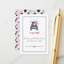 Tarjeta de Baby Shower de pañales para pañales pat