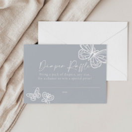 Tarjeta de Baby Shower Neutral Diaper Raffle
