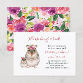Tarjeta de Baby Shower Sweet Mom And Baby Mouse