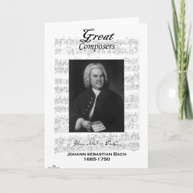 Tarjeta de BachGreetings (Anverso)