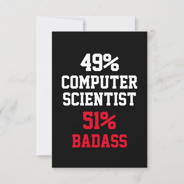 Tarjeta de Badass para cientificadores (Anverso)
