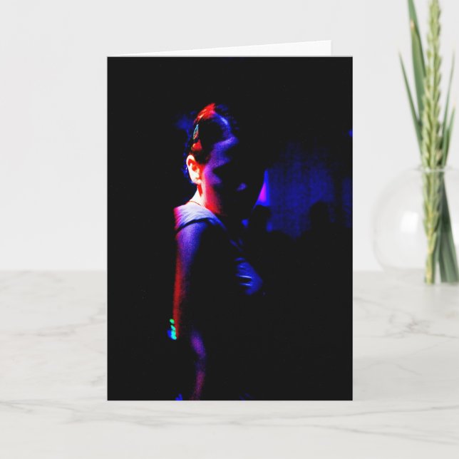 Tarjeta de bailarina de sombra (Anverso)