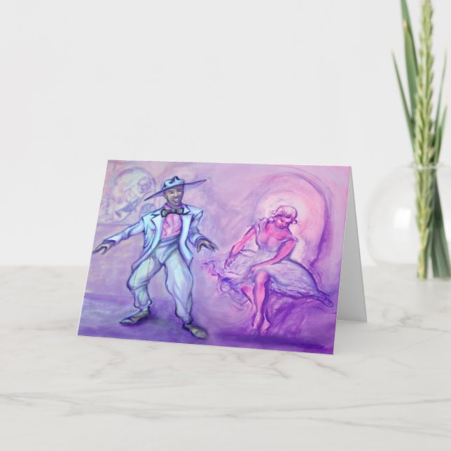 Tarjeta de bailarines (Anverso)