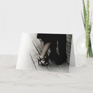 Tarjeta de baile lento