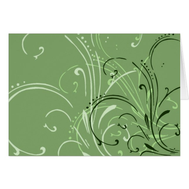 Tarjeta de baile lineal (Anverso (Horizontal))