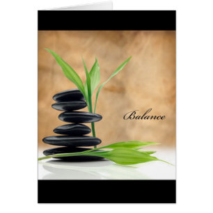 Tarjeta de balanza del zen