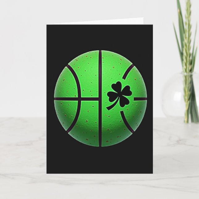 Tarjeta de baloncesto Lucky Green (Anverso)