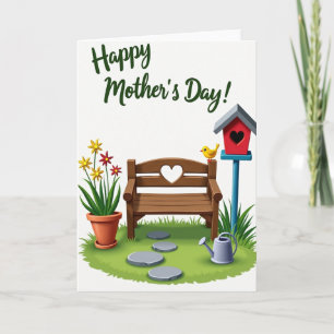 Tarjeta de banco del Día de las Madres dulce