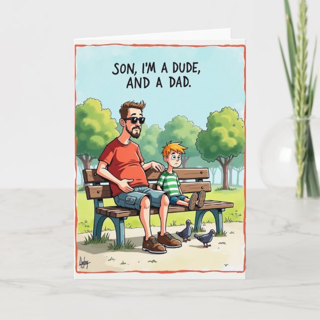Tarjeta de Banco del Papá Genial (Anverso)