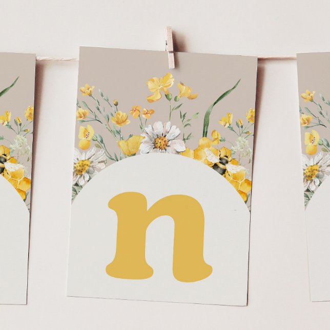 Tarjeta de Banner para Bunner de Wildflower Bee "N (Subido por el creador)