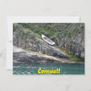 Tarjeta de barco Cornwall