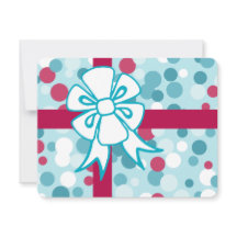 Tarjeta de barrido de Navidades retro