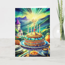 Tarjeta de Bat Mitzvah, Tarjeta de Felicitación Do